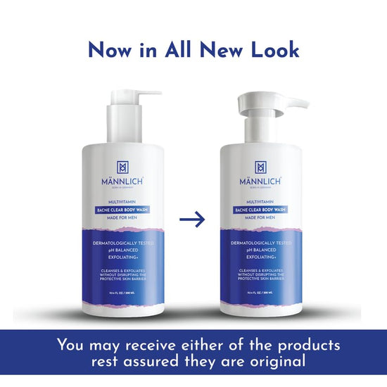 Mannlich Multivitamin Bacne Clear Body Wash