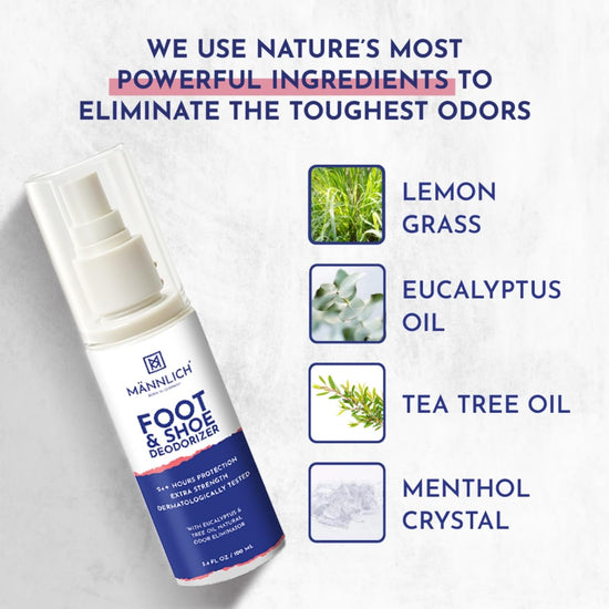 Mannlich Foot & Shoe Deodorizer