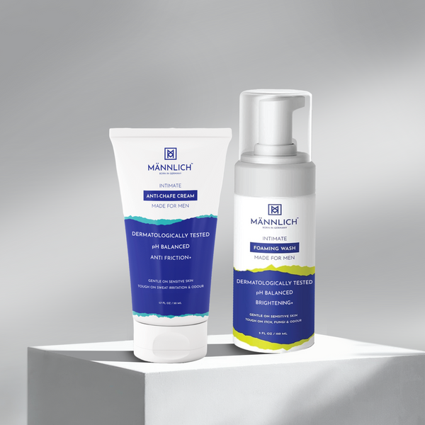 Mannlich Anti Chafing Cream & Intimate Foaming Wash
